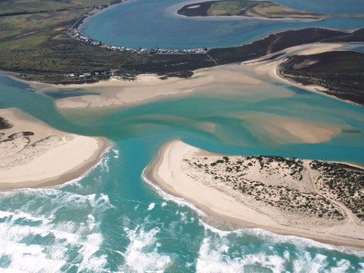 24.murray river mouth wide